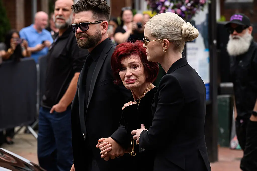 Sharon Osbourne shared a message with her fans for the first time since Ozzy Osbourne's death (Leon Neal/Getty Images)