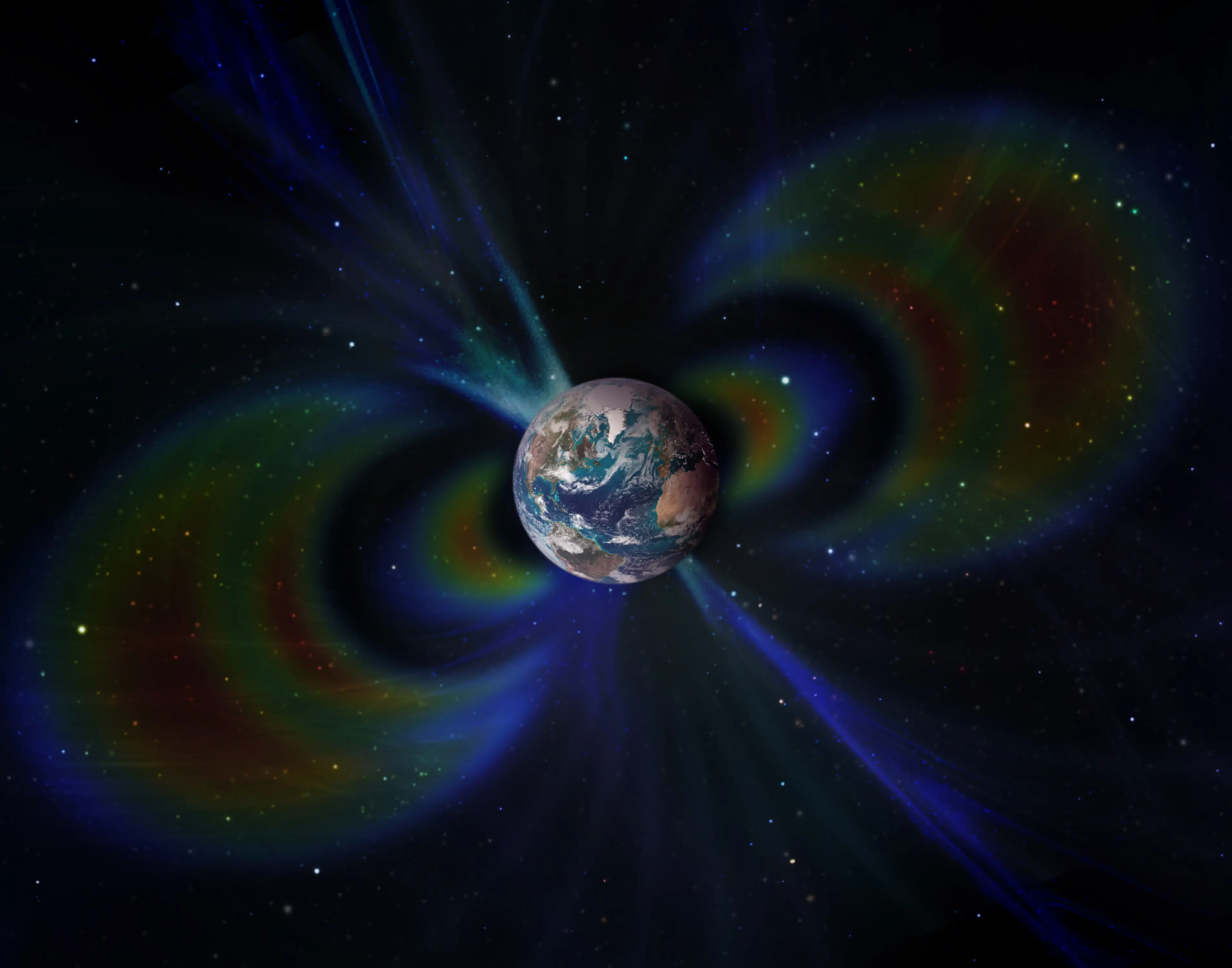 Earth is surrounded by a magnetic field (Getty Stock Image)