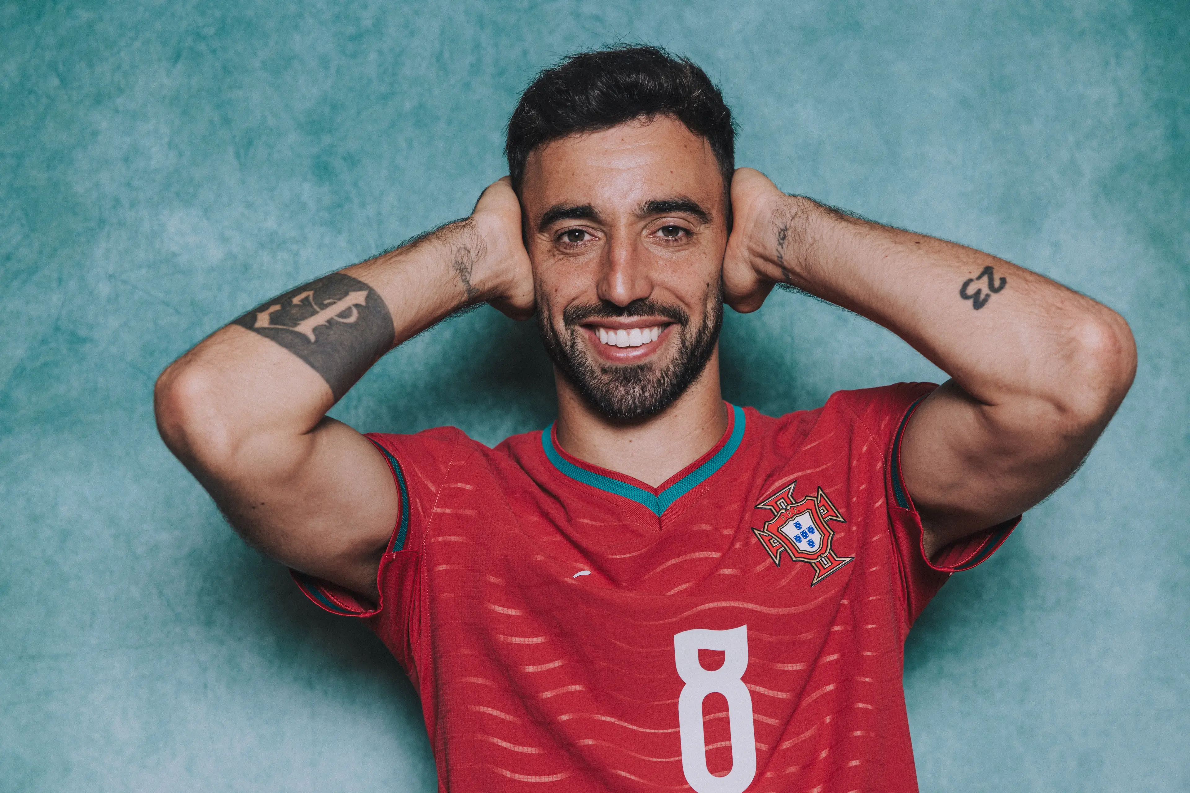 Bruno Fernandes' name also isn't pronounced how you'd think. Photo by Carmen Mandato - FIFA/FIFA via Getty Images)