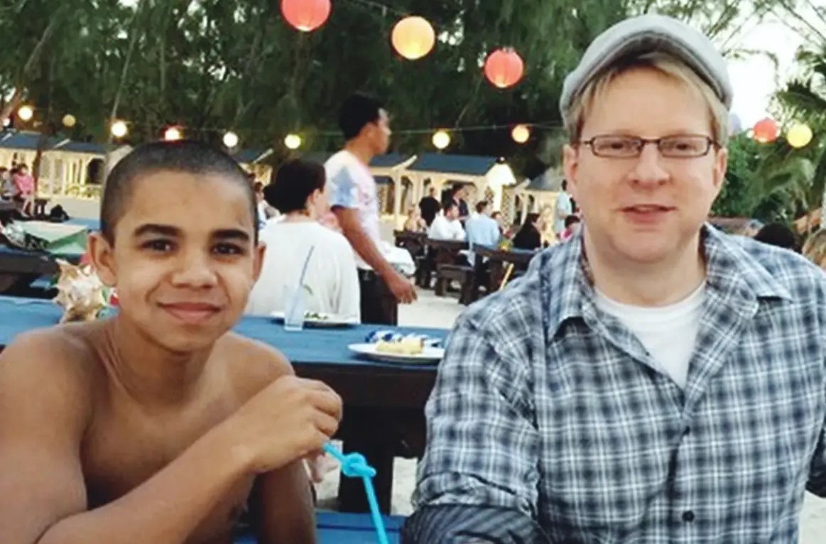 Davion's father Scott appeared in The Crash alongside his sister Davyne (Netflix)