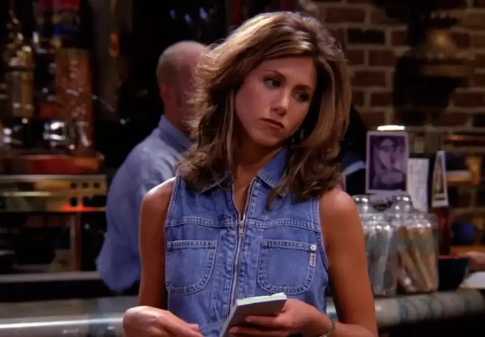 The Rachel Green actor faced relentless speculation about whether or not she planned to have children (NBC)