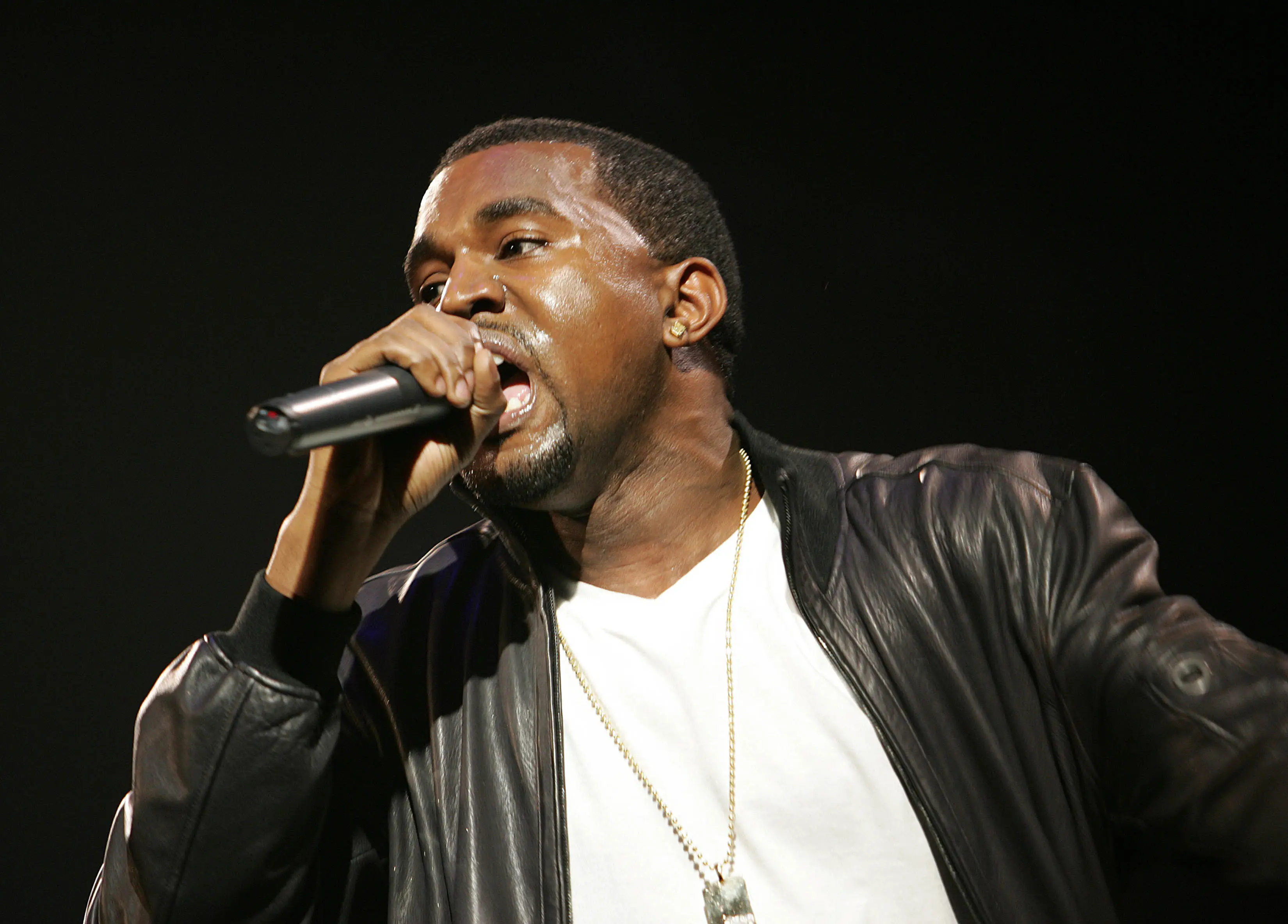 Kanye West is convinced that his fame is all down to one lyric. (Bellocqimages/Bauer-Griffin/GC Images)