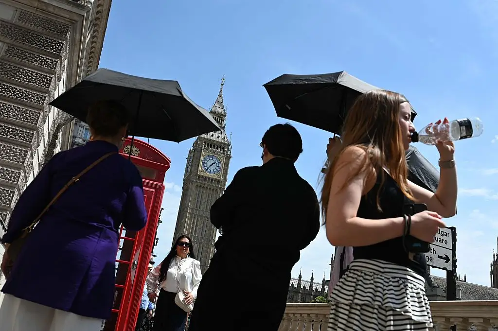 The advice has been issued as temperatures are set to reach 36C in certain areas of the country (Rasid Necati Aslim/Anadolu via Getty Images)