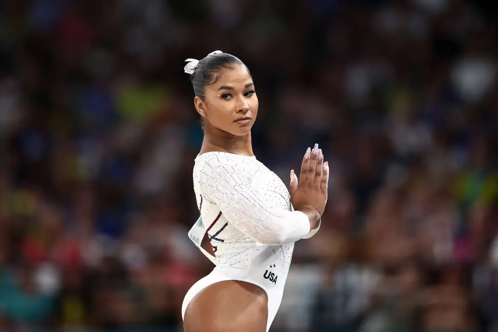 Jordan Chiles suffered Olympic heartbreak due to a technicality. (Naomi Baker/Getty Images)
