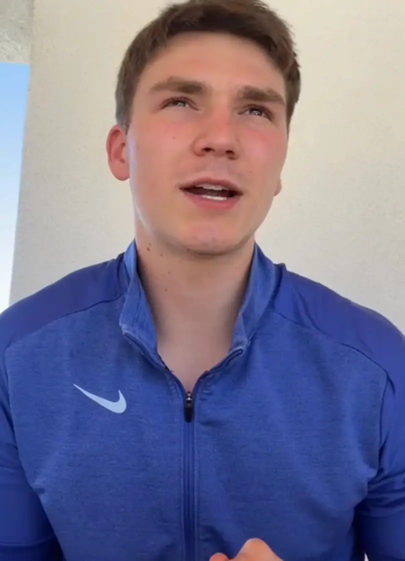 Chris' decision to leave the military could have been portrayed more accurately, according to his son.(Colton Kyle/TikTok)