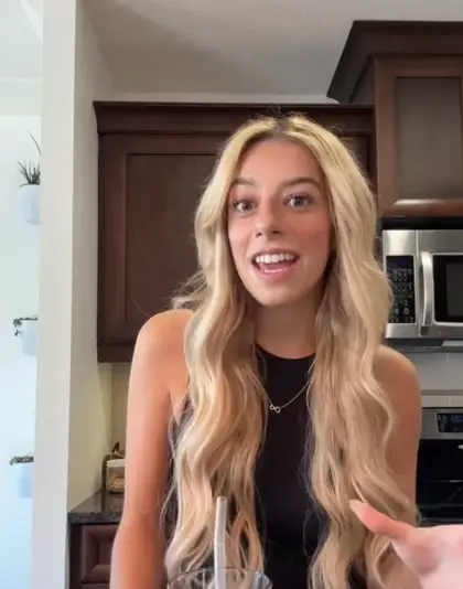 Olivia Lutfallah says she was diagnosed with ADHD when she was about seven years old (TikTok/@olivialutfallah)