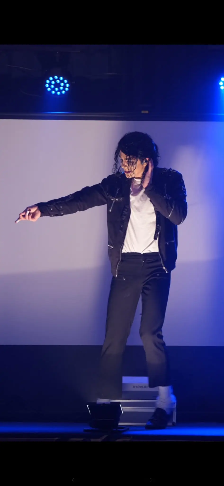 Kyle looks entirely different as the King of Pop (Submitted)