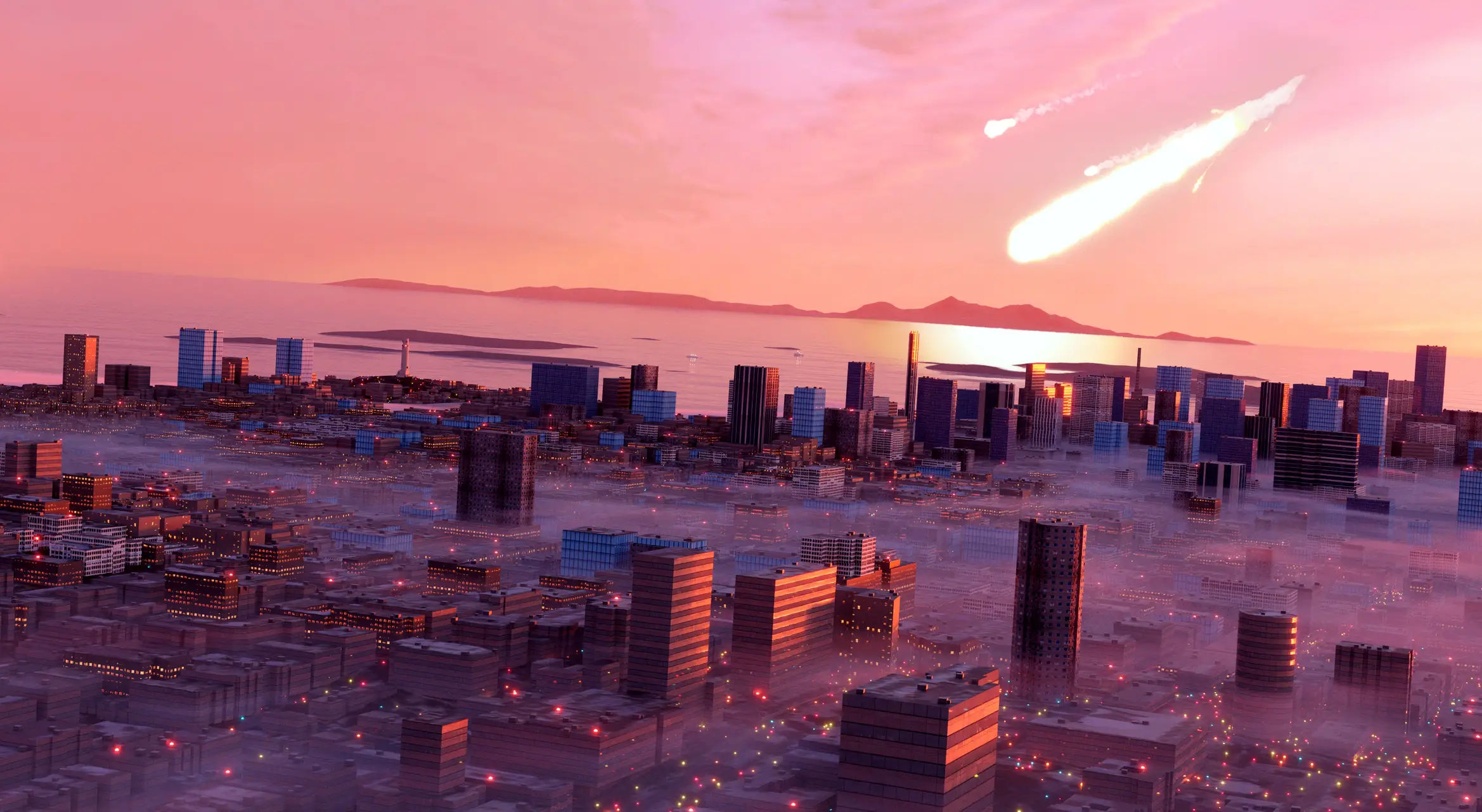 The asteroid could hit a city (Getty Stock Images)
