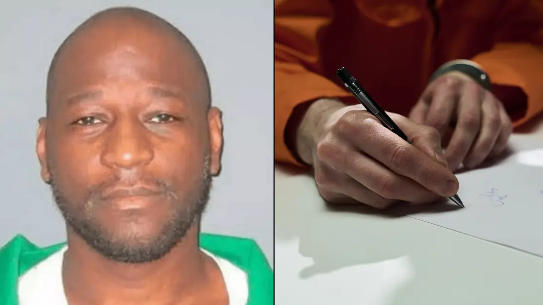 Death Row inmate's disturbing letters he wrote to a woman he loved as he approaches his final hour