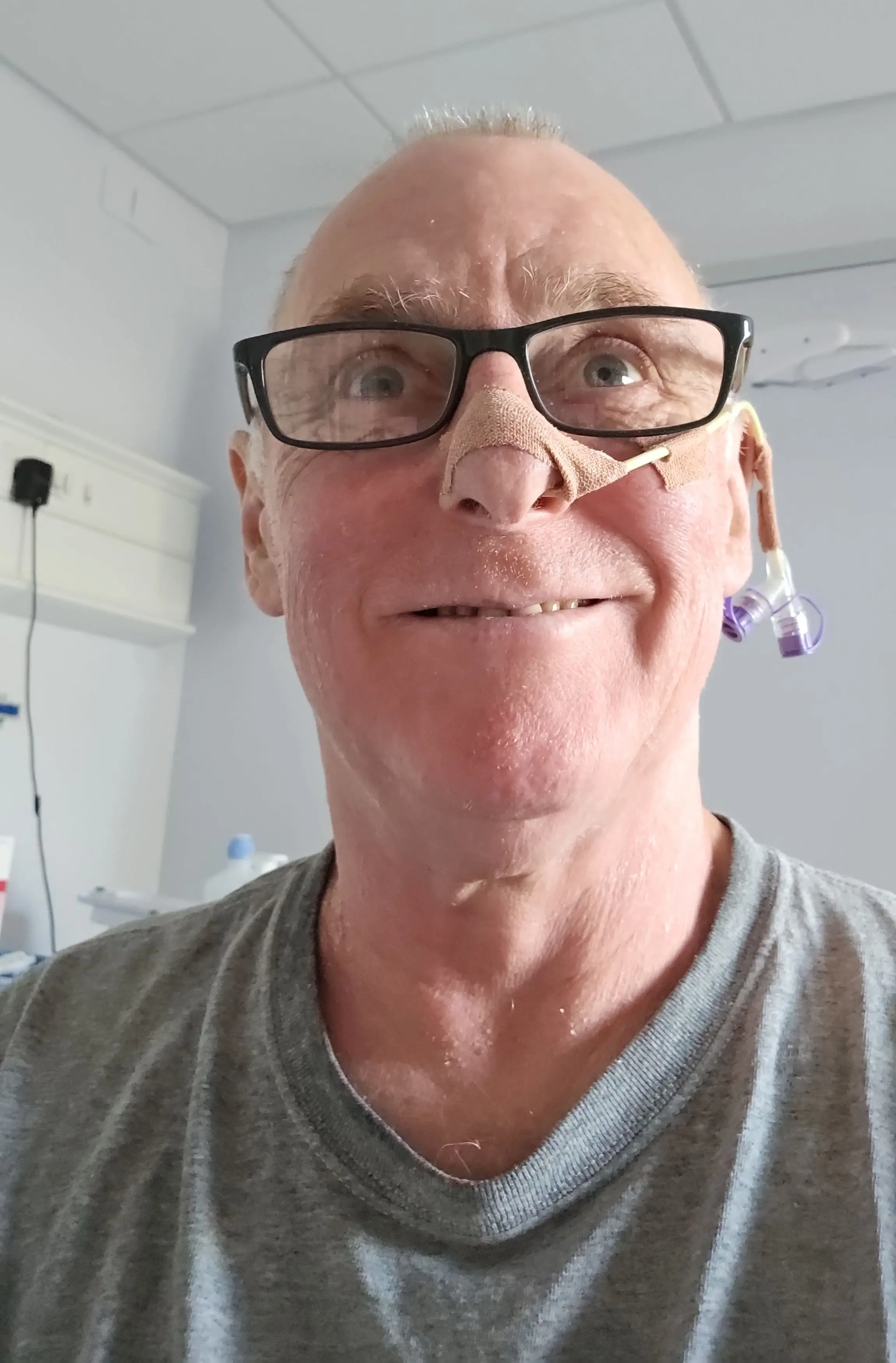 The dad couldn't believe the diagnosis at first (Kennedy News and Media)