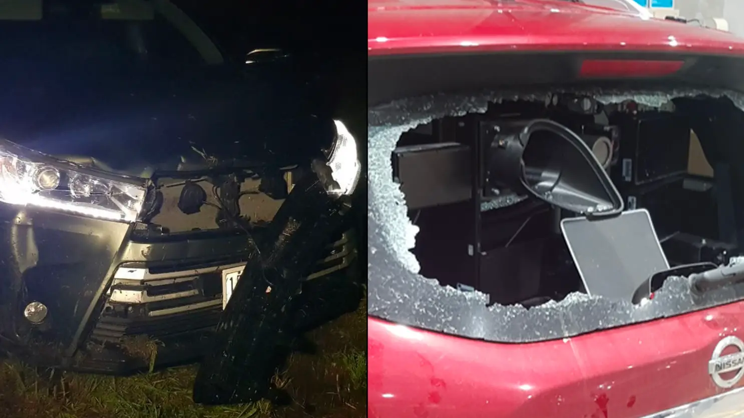 Mobile Speed Camera Cars Smashed Up By 'Serial Pest'