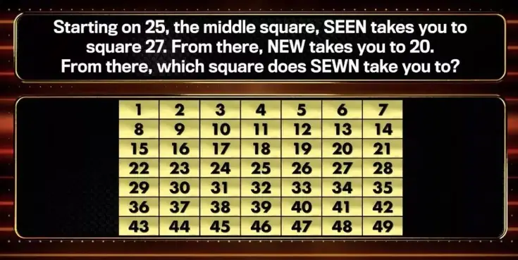 This challenge was deemed 'too easy' by many viewers. (ITV)