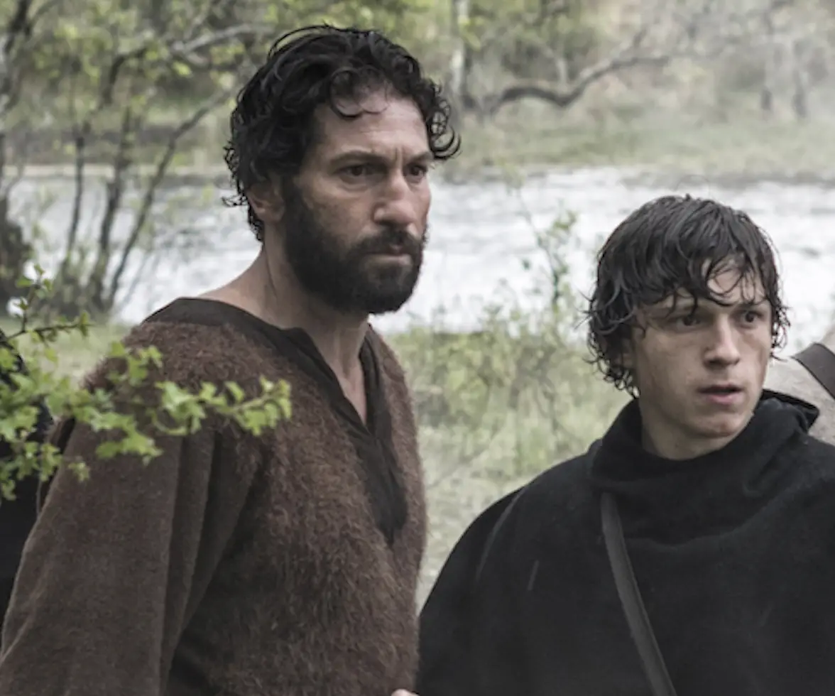 Holland and Bernthal starred in the 2017 film together which they filmed in Ireland in 2015 (RLJE Films)