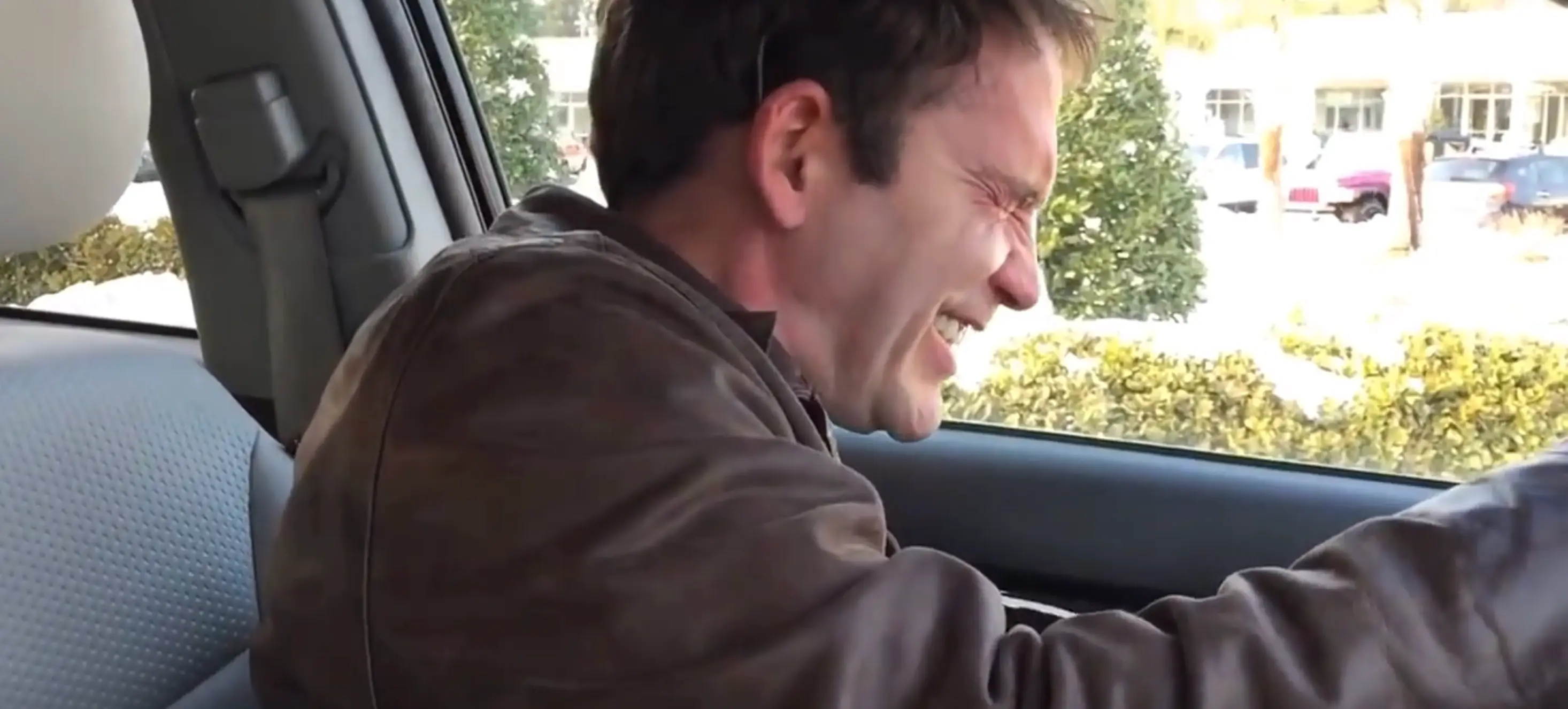 Scott Lotan suffers from the pseudobulbar affect (PBA) which causes him to burst into uncontrollable fits of laughter (LADbible)