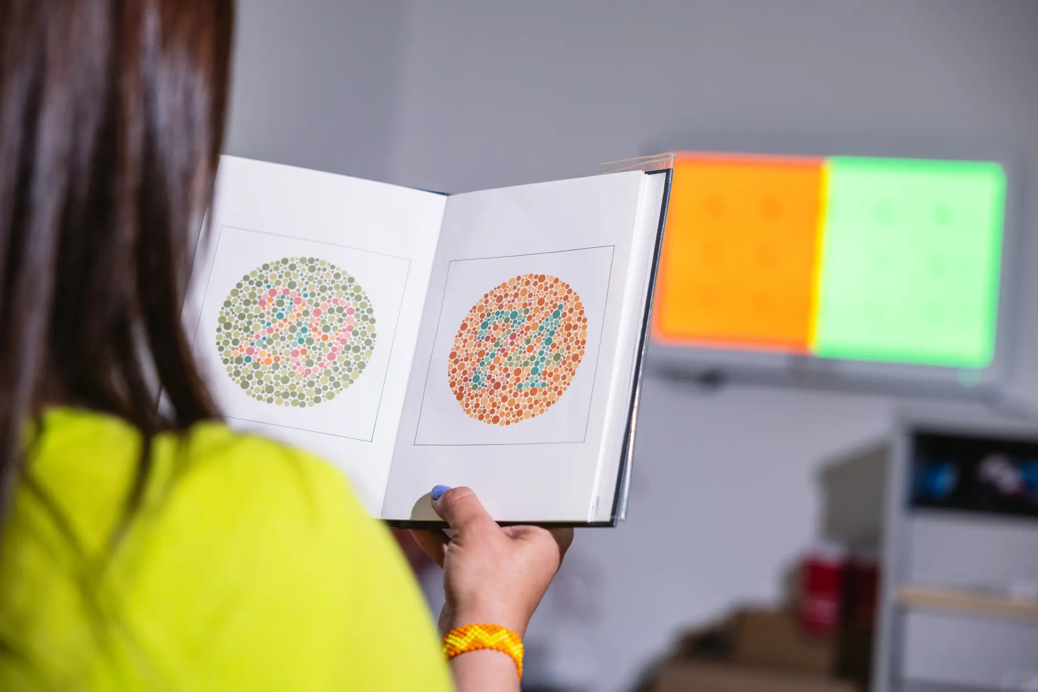 There are a few tests you can take to see if you're colour blind (Getty Stock Image)