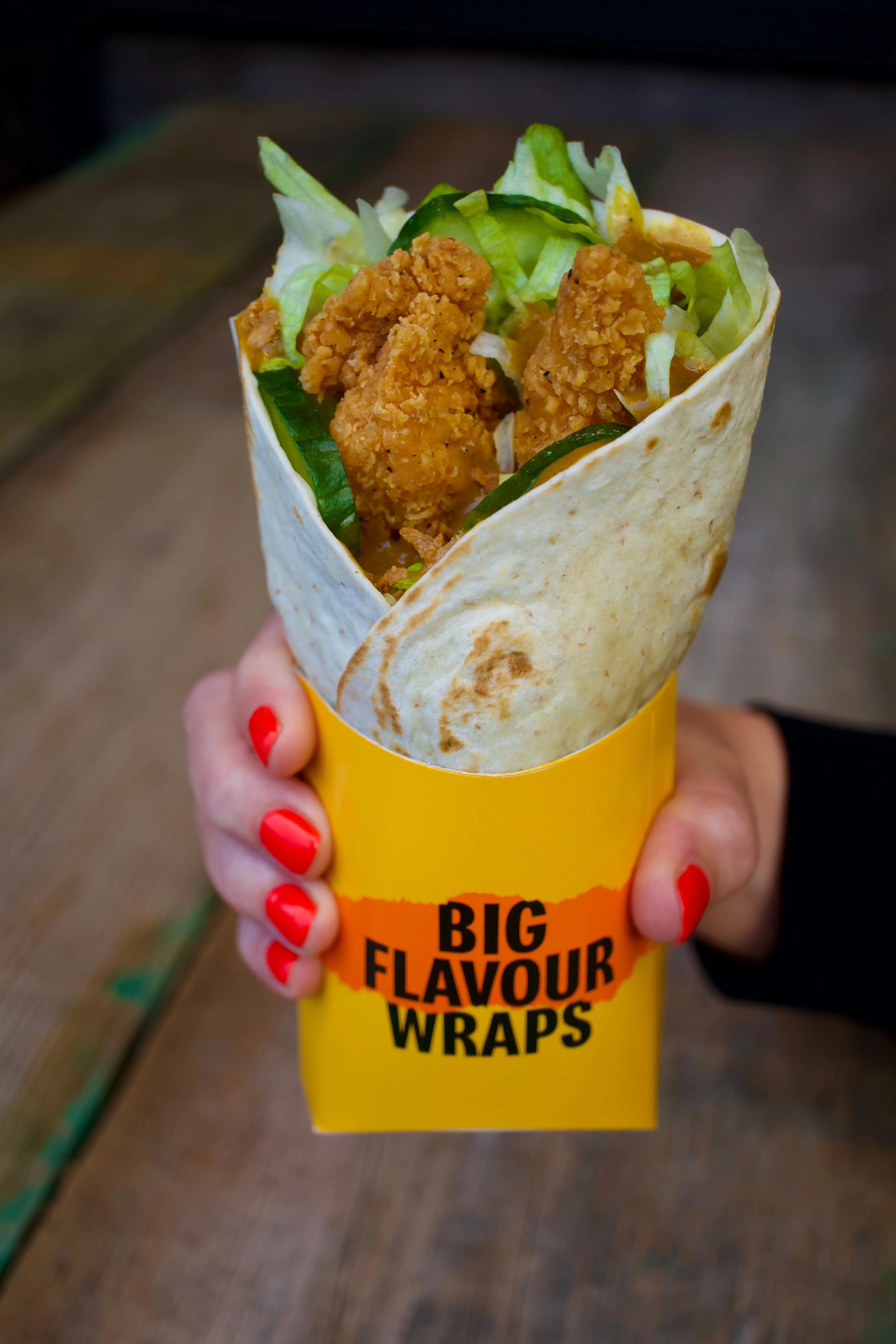 The Chicken Katsu One wrap (McDonald's)