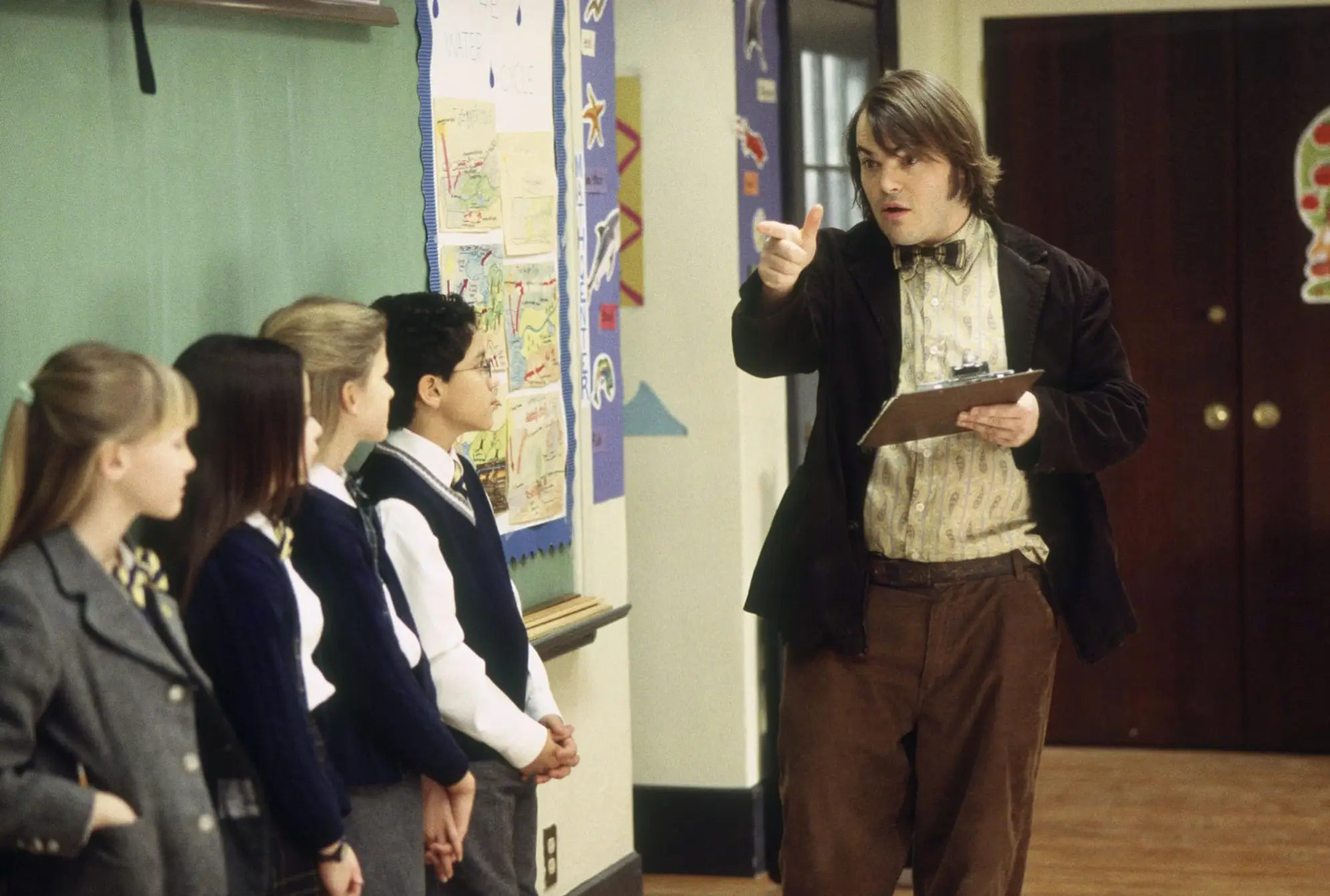 Black solidified himself as a comedy legend in School of Rock. (Andrew Schwartz/Paramount Pictures)