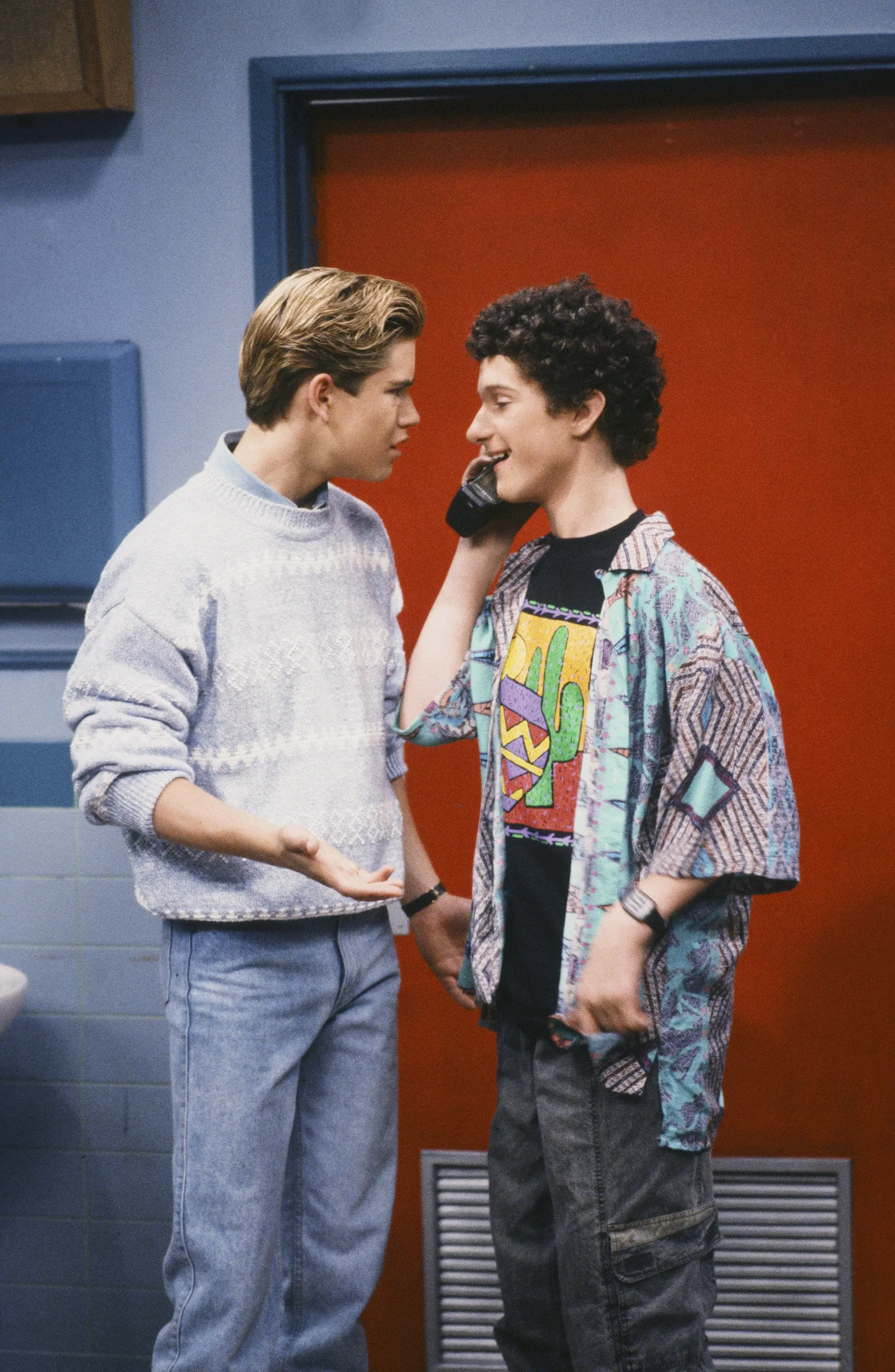 Gosselaar previously insisted he did not have a feud with his co-star Diamond (Alice S. Hall/NBCU Photo Bank)