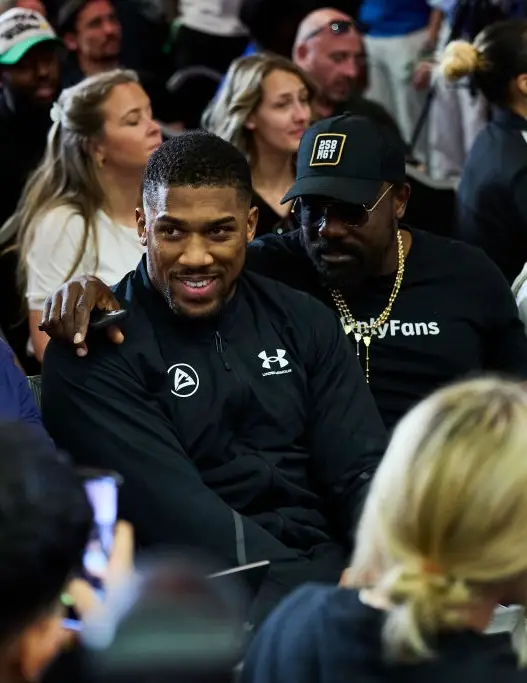 Derek Chisora has some advice for his 'brother' (Mark Robinson/Matchroom Boxing via Getty Images)
