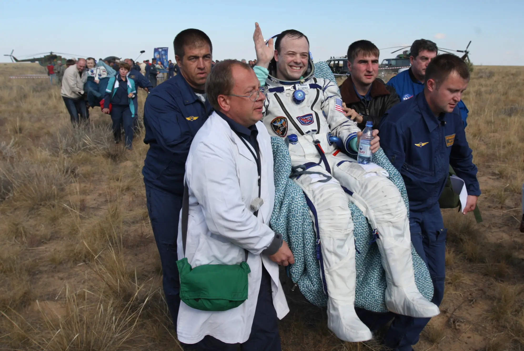 NASA's Ron Garan returned to Earth with an entirely new outlook on life. (SERGEI ILNITSKY/AFP via Getty Images)