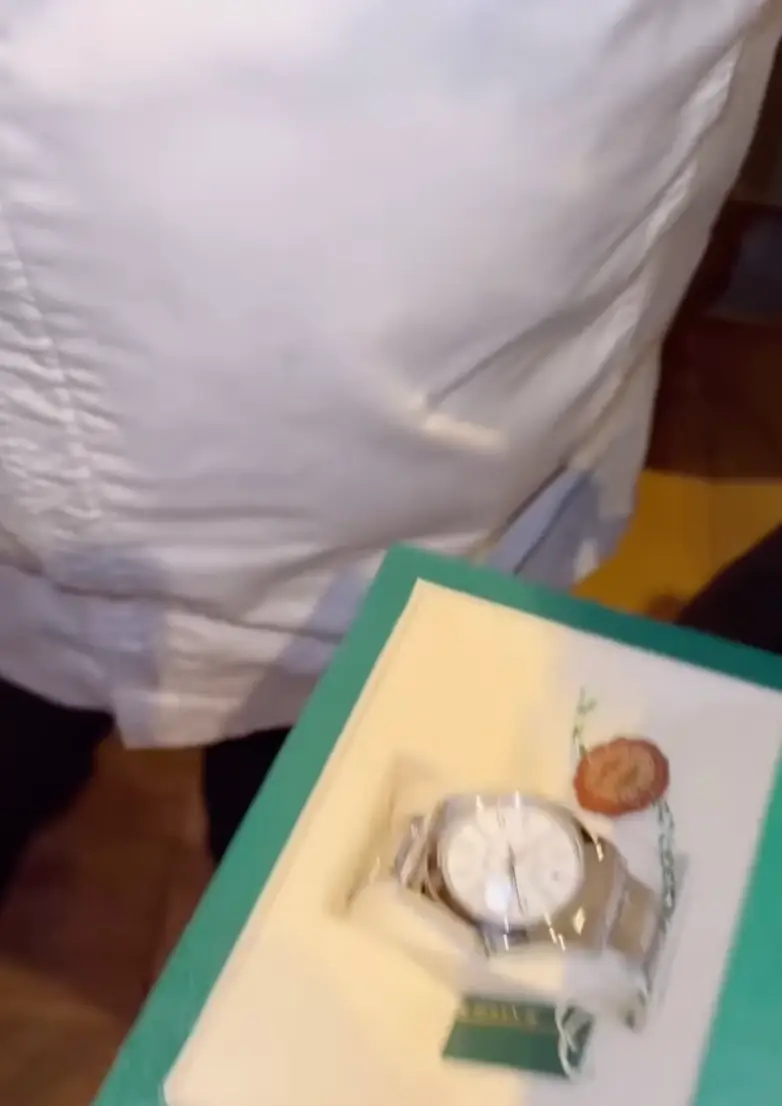 Fans were quick to joke about McGregor's choice of watch.