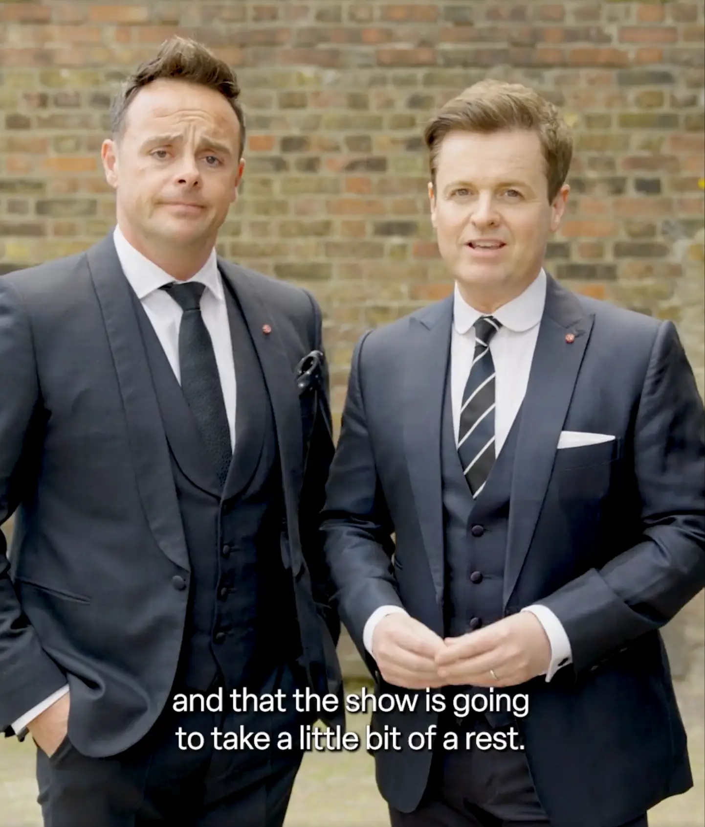Ant and Dec won't be on ITV on Saturday nights after 2024.
