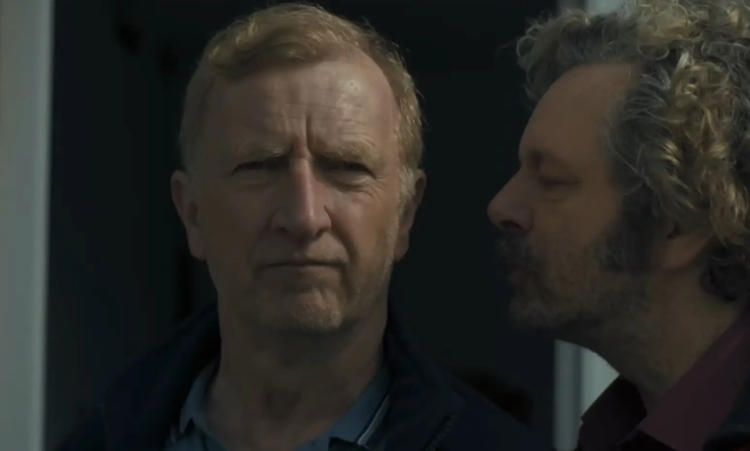 Steffan Rhodri and Michael Sheen in The Way.