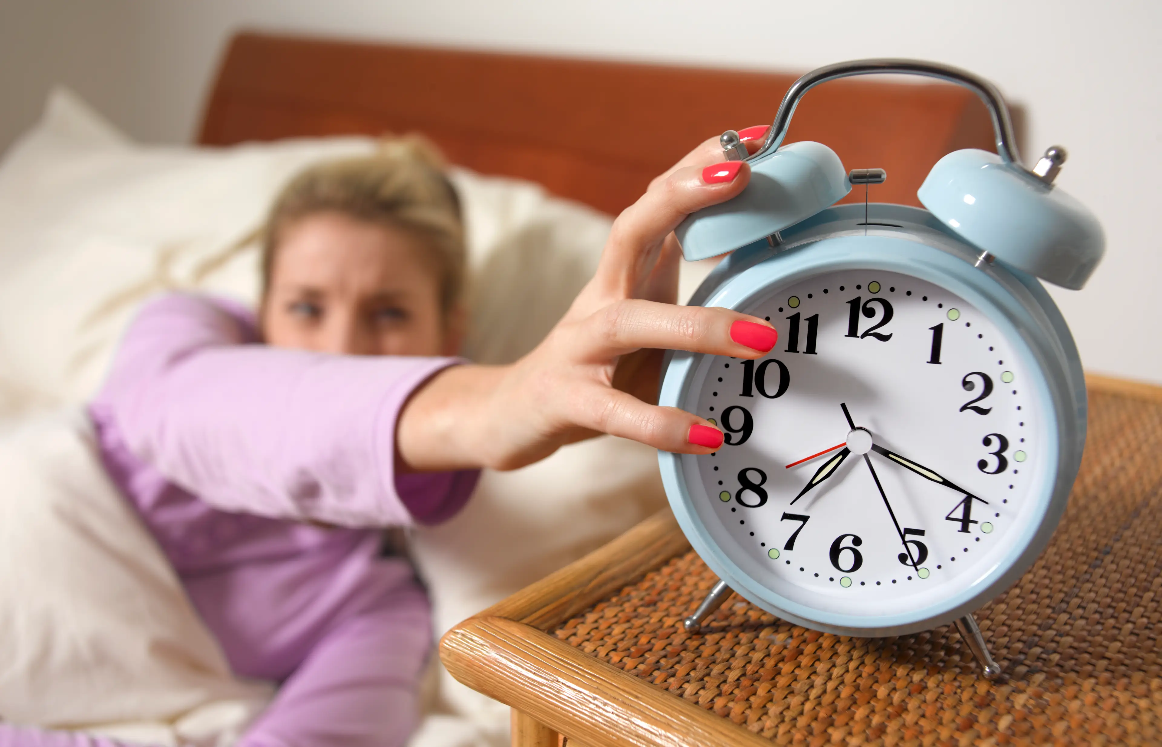 A study found that people who knew when they were meant to get up naturally started the process in time (Getty Stock Image)