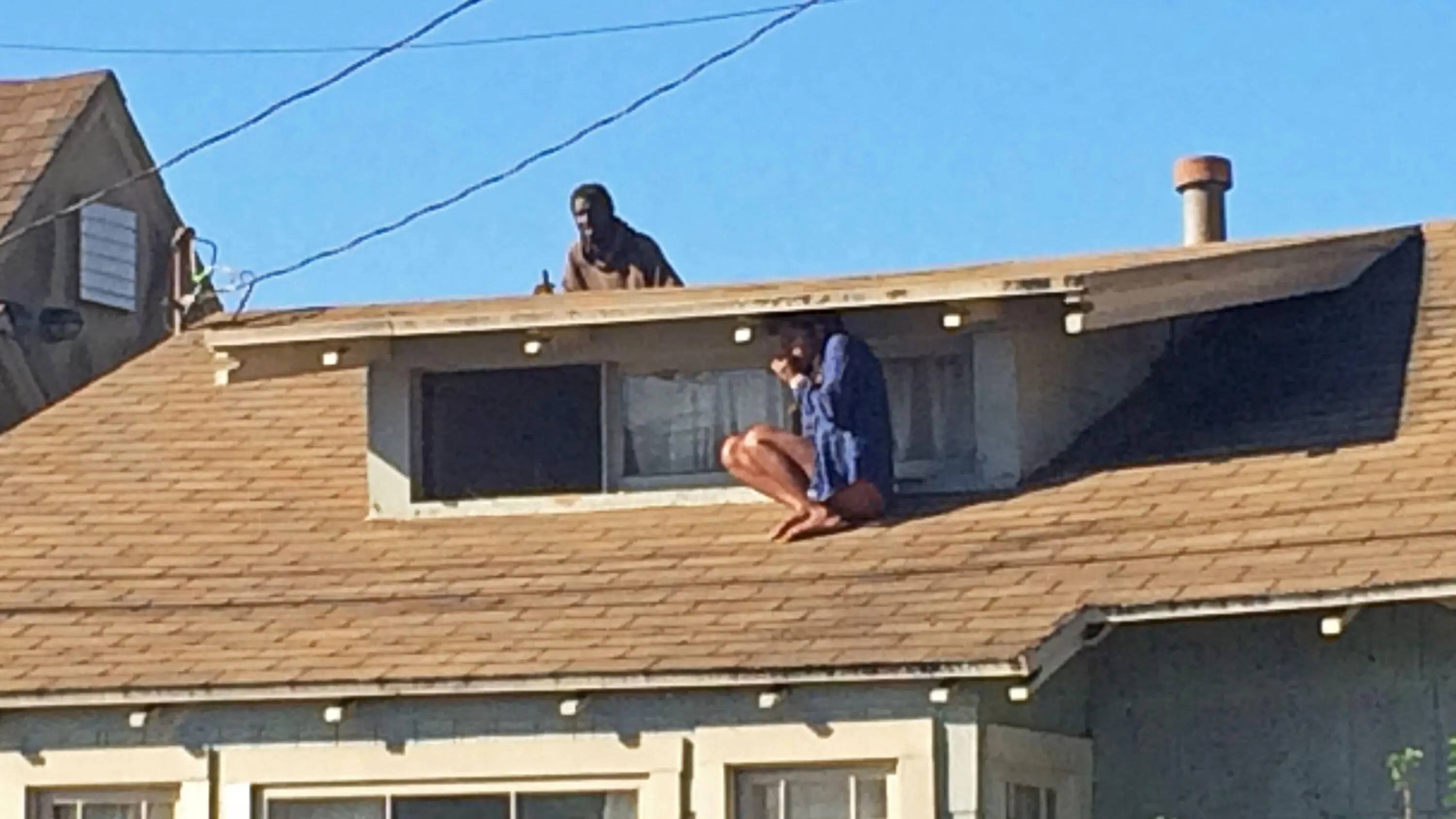 Rivera hid from him on her roof but he followed. (AP Photo/Venice311.org, Alex Thompson)