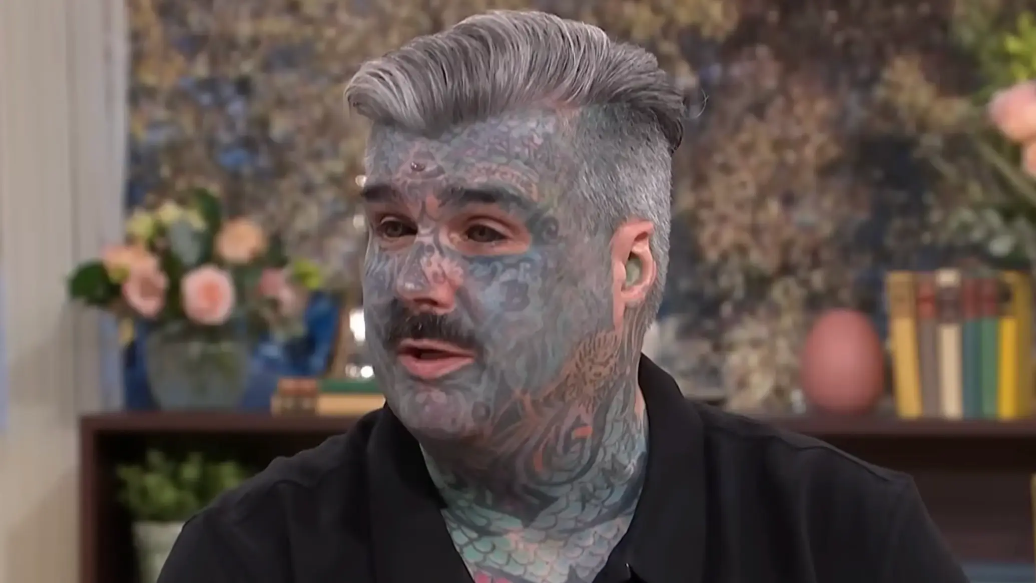 What ‘Britain’s most tattooed man’ looked like before getting £40,000 in tattoos including his eyeballs