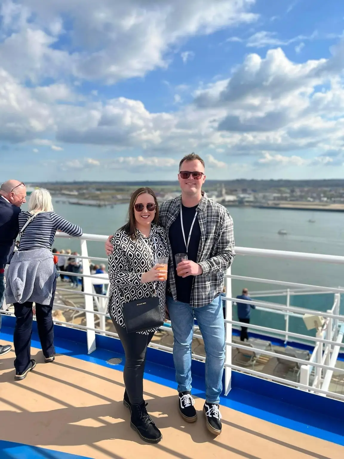 Bradley went on five cruises in 45 days to celebrate his 30th. (Bradley Jones)