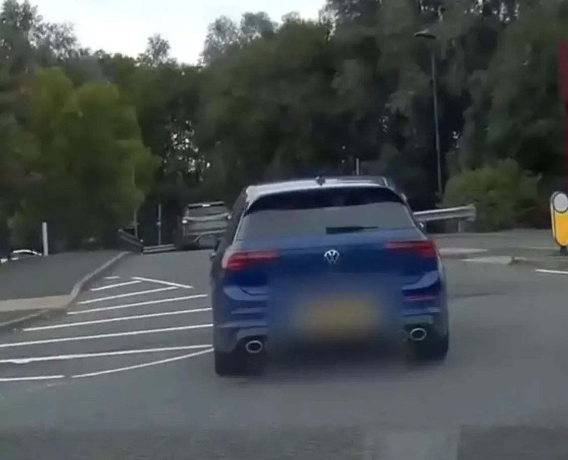 Step two is going all the way around and taking the turning like you always planned after having jumped the queue.