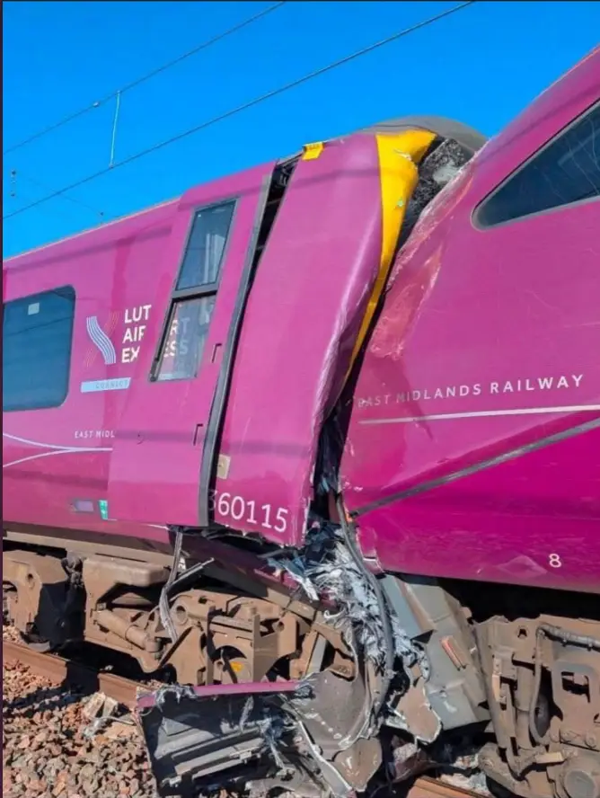 A close up of the collision, shared on Reddit (Reddit)