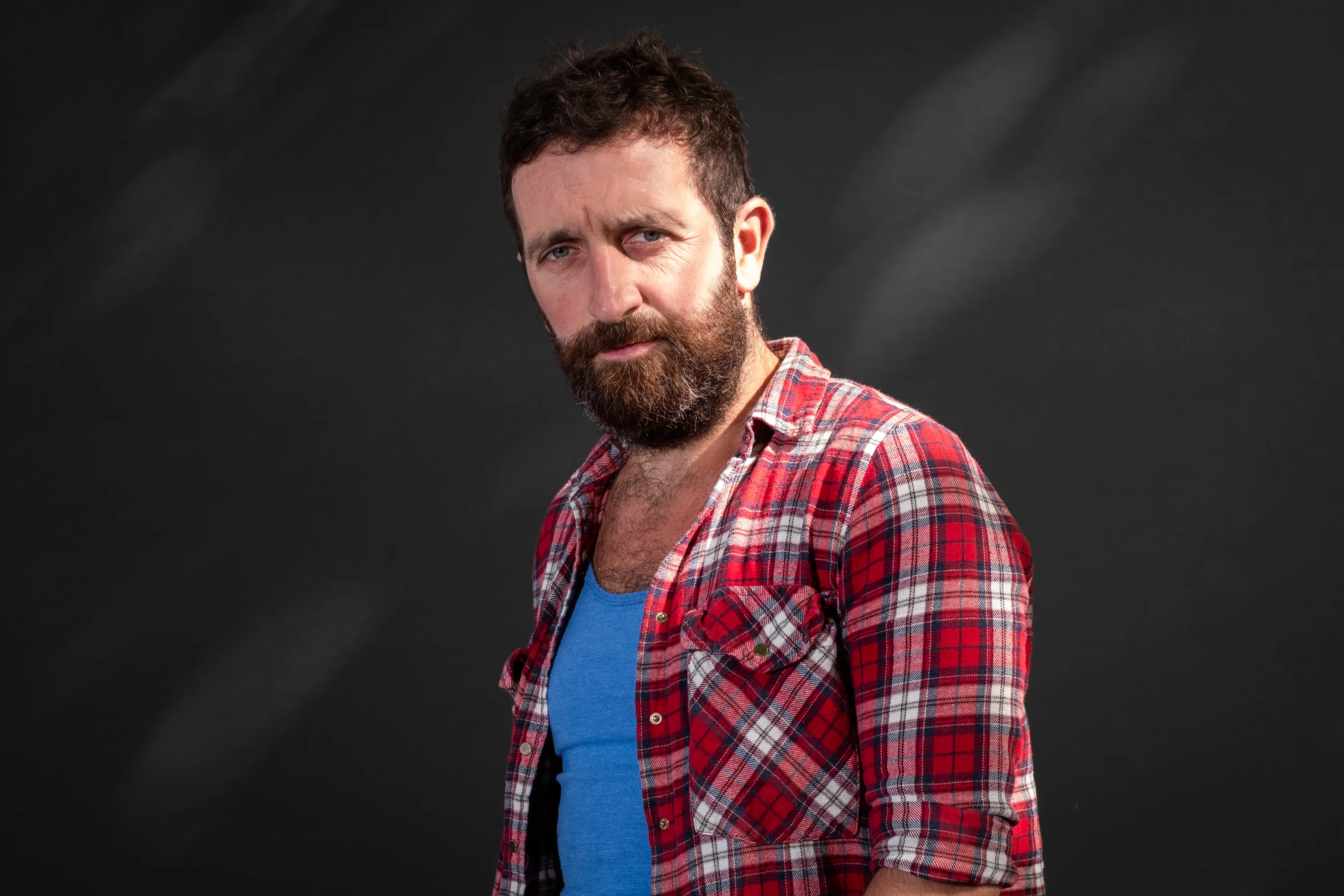 Mark Boyle, pictured in 2019, spent years living without spending money. (Simone Padovani/Awakening/Getty Images)