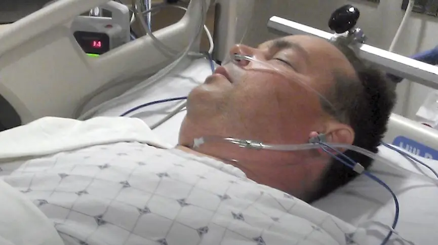 He quit drinking after the incident. (YouTube/700 Club Interactive)