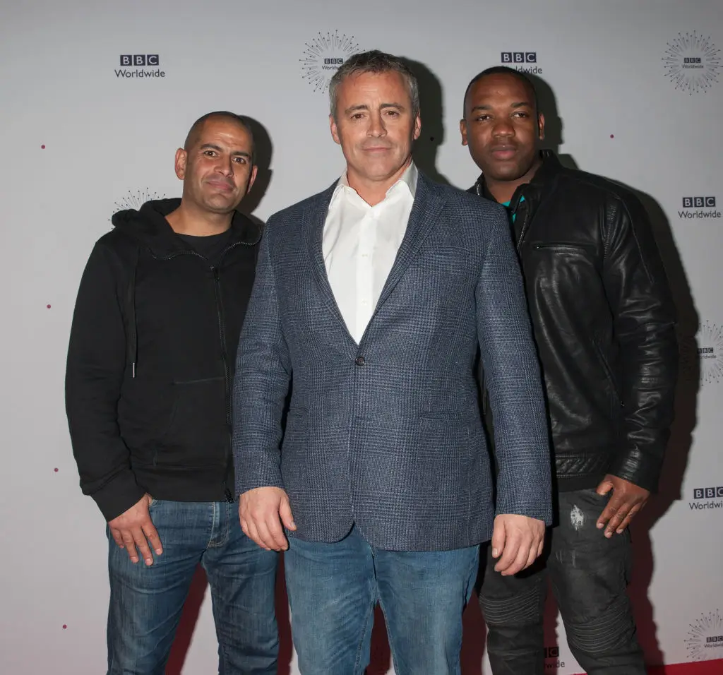 Chris Harris, Matt LeBlanc and Rory Reid became Top Gear presenters in 2016 (John Rogers/BBC via Getty Images)