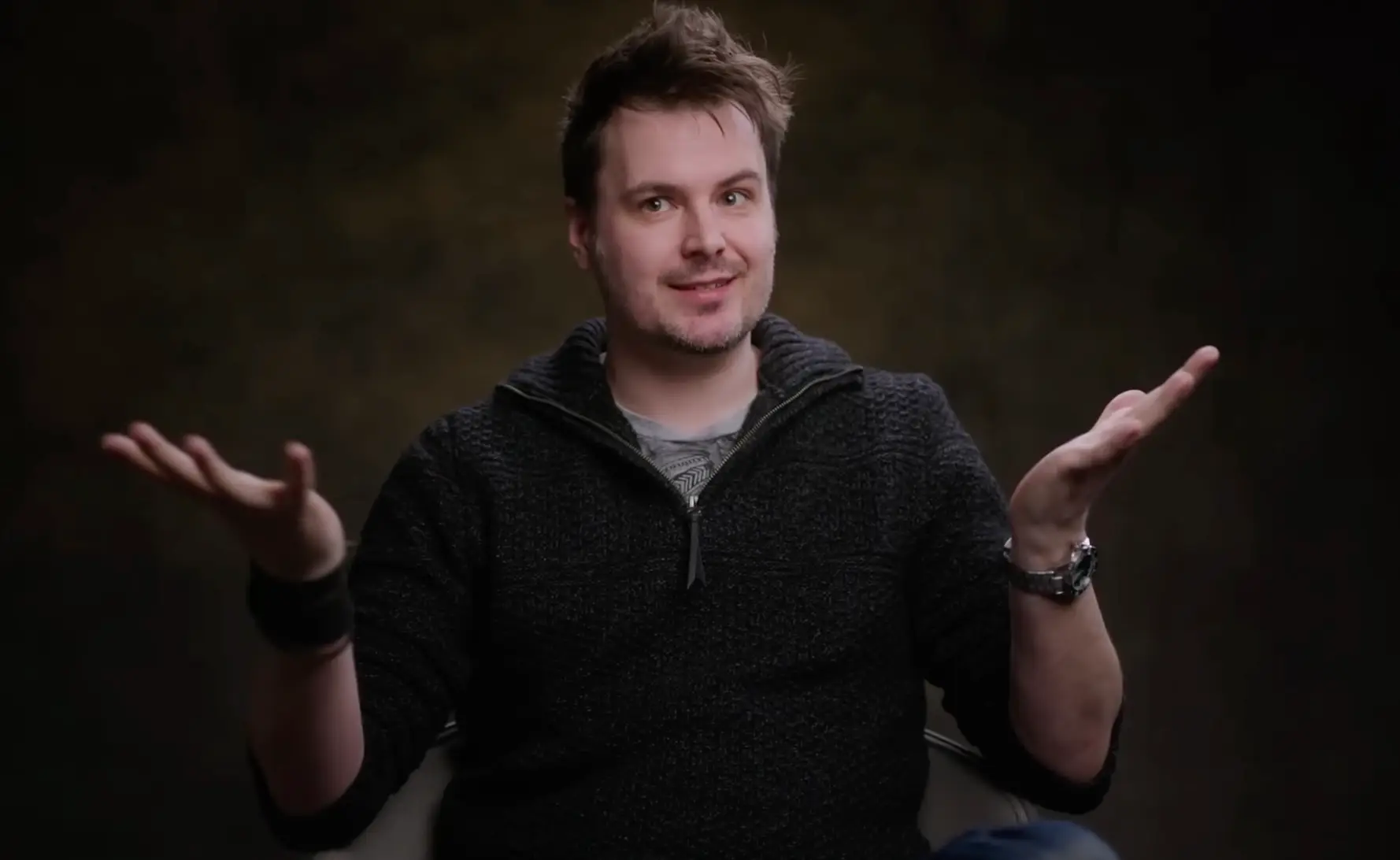 The adult film director admitted a lack of noise from the performers can make for an uncomfortable atmosphere (YouTube/LADbible)