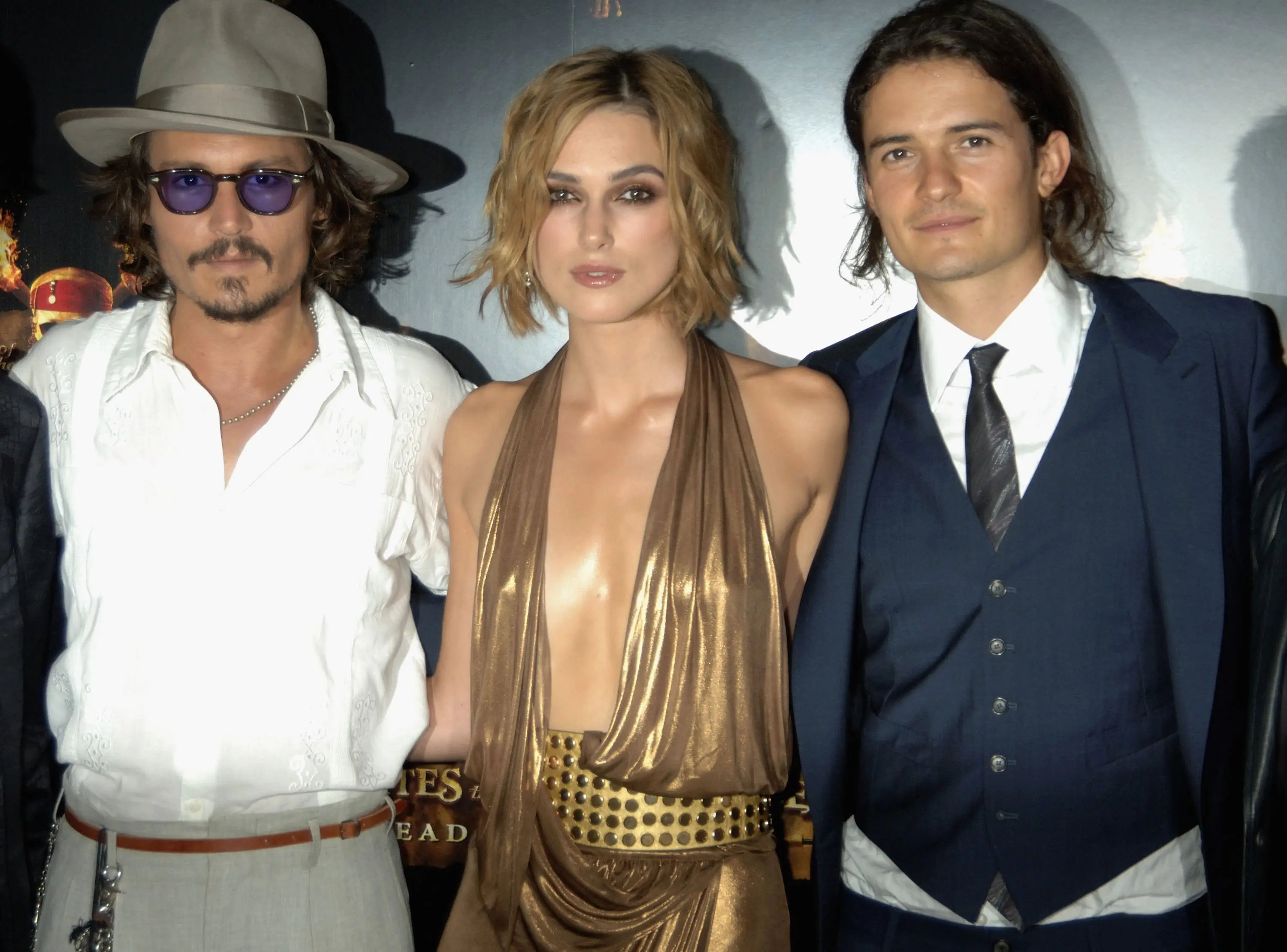 Keira Knightley and Orlando Bloom featured alongside Johnny Depp in the Pirates of the Caribbean film series (Dave M. Benett/Getty Images)