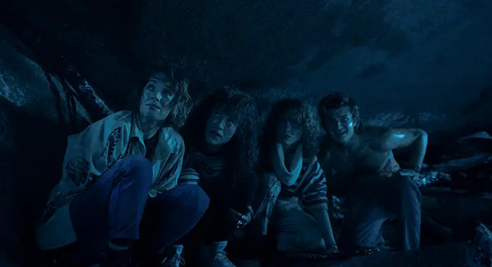 You can't hide from the chemistry between Steve and Dustin's Laurel and Hardy pairing.