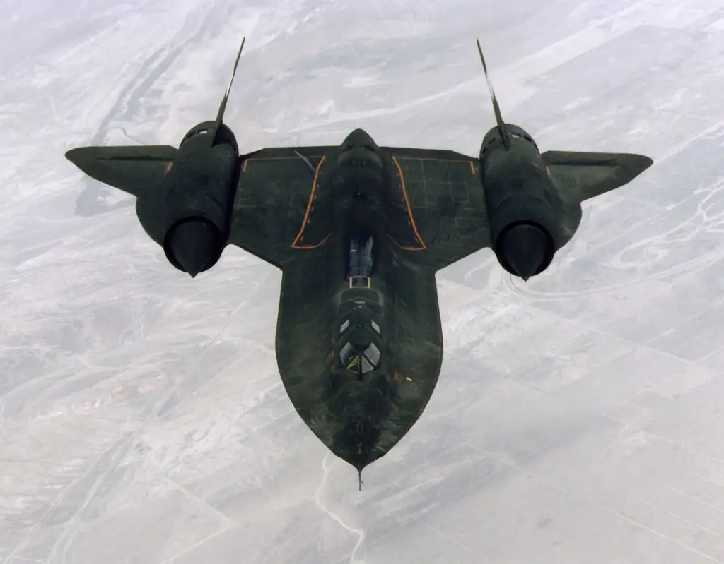 A Lockheed Martin SR-71 Blackbird, the fastest plane ever built (NASA / Handout)