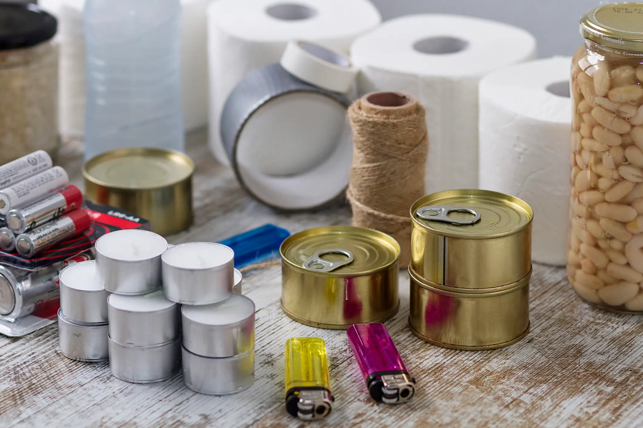 Essentials include non-perishable food, batteries and medical supplies (Getty Stock Images)