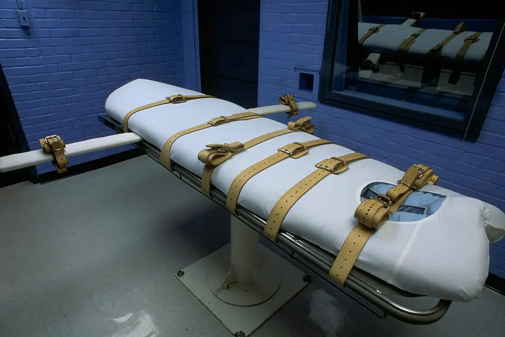 The table used to administer lethal injections (CORBIS/Corbis via Getty Images)
