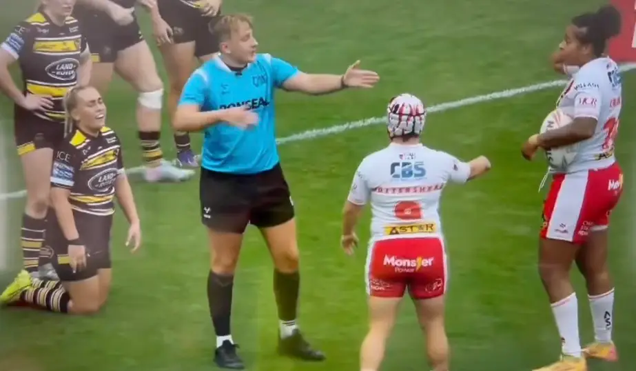 Ollie Salmon didn't take her alleged comment too kindly (Women's Super League)