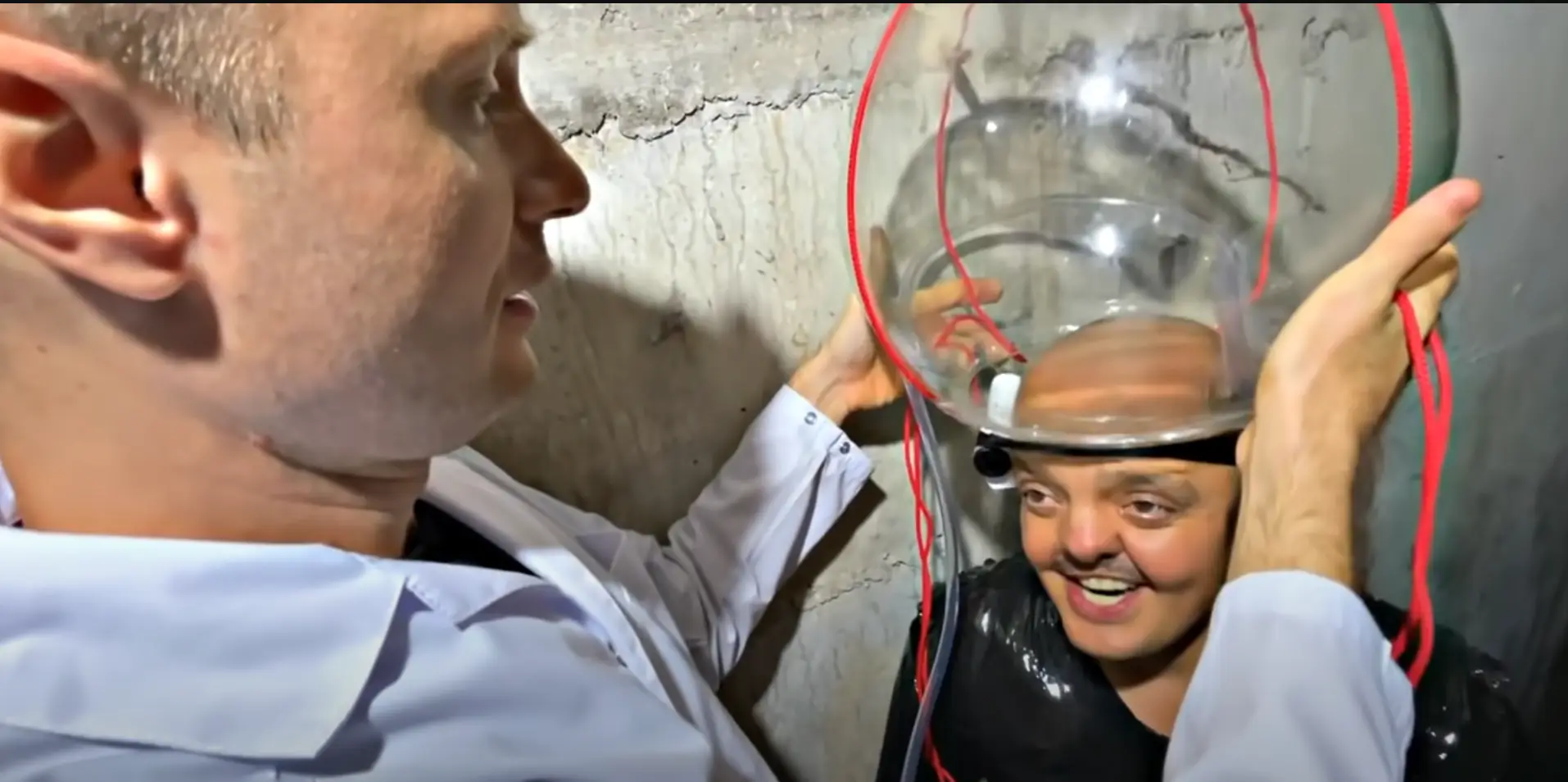 They even made a wet suit. (@kreosann / YouTube)