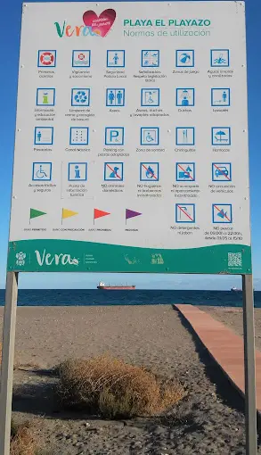 The rules. (Playa Nudista Vera - Vera Slow)