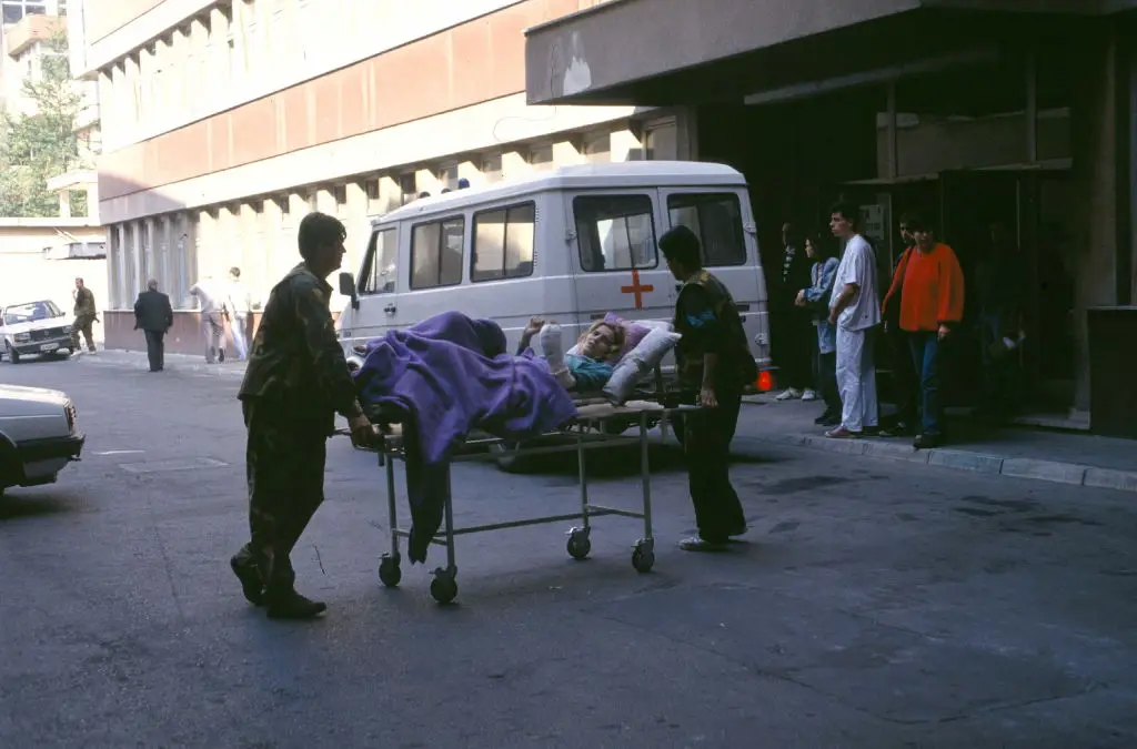 It's believed around 11,000 civilians died during this horrific time in the 1990s (Francoise De Mulder/Roger Viollet via Getty Images)