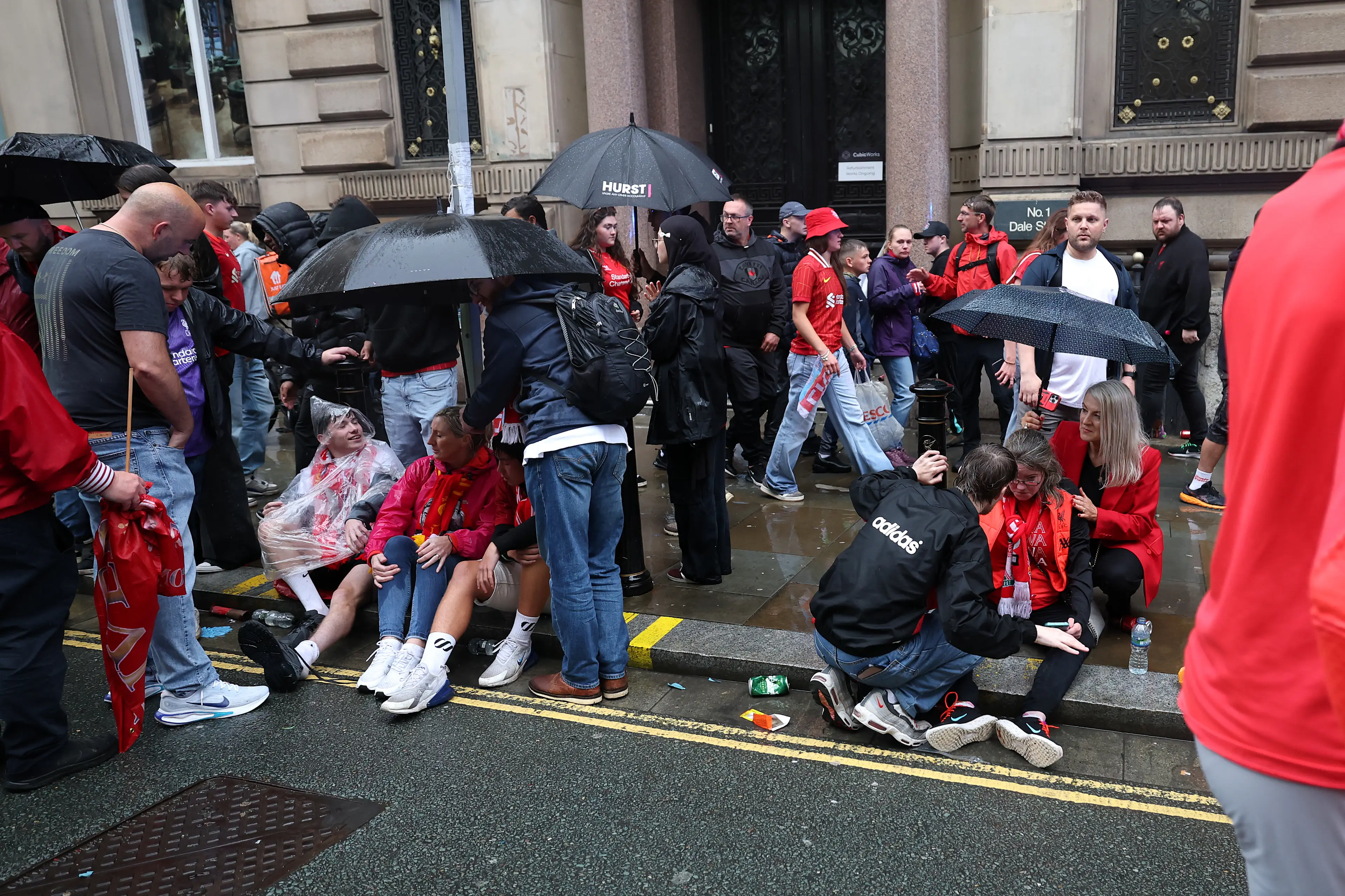 Fans had gathered to attend Liverpool Trophy Parade (Getty Images)