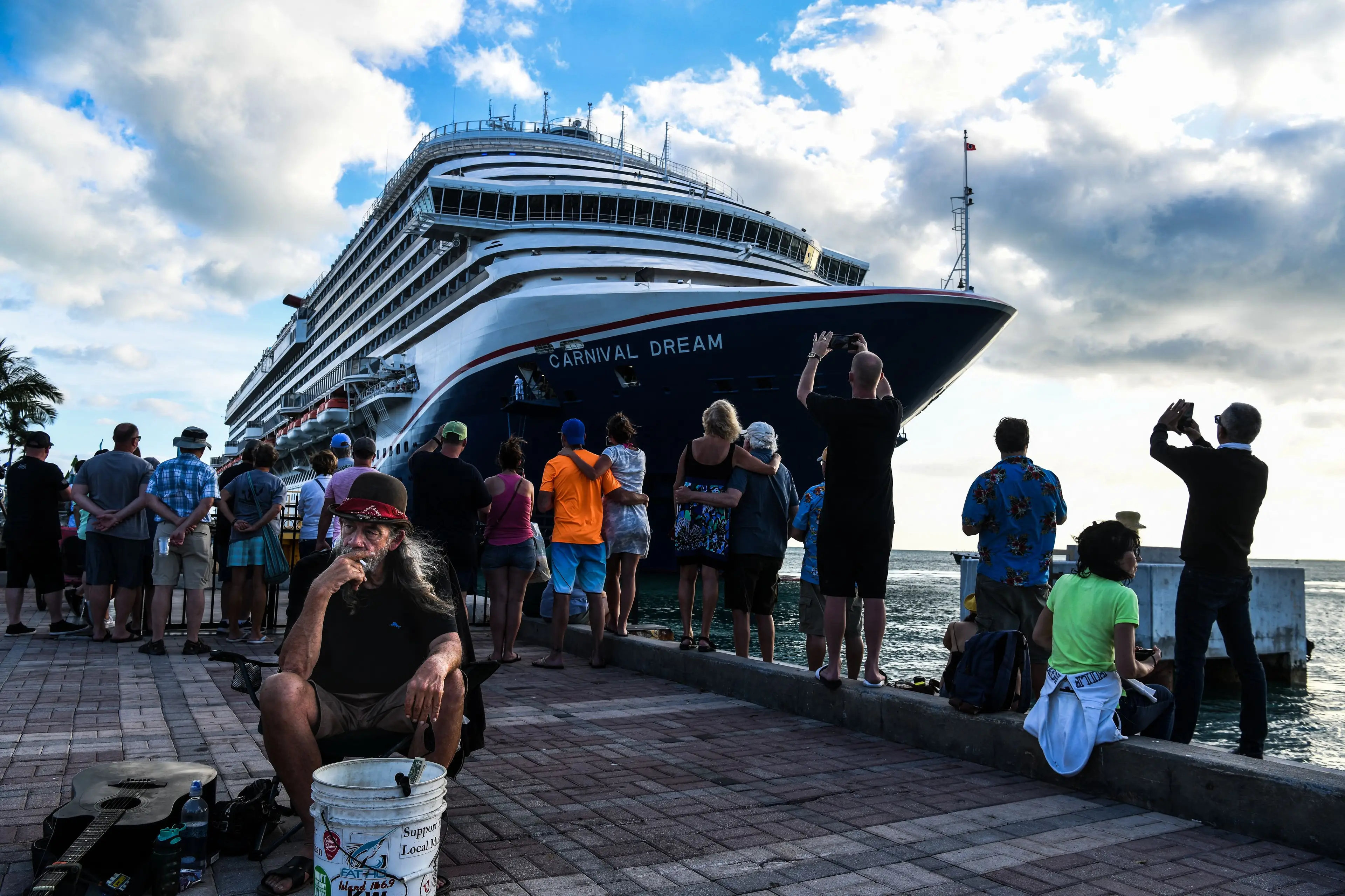 Carnival Dream is one of the cruise lines ships (CHANDAN KHANNA/AFP via Getty Images)