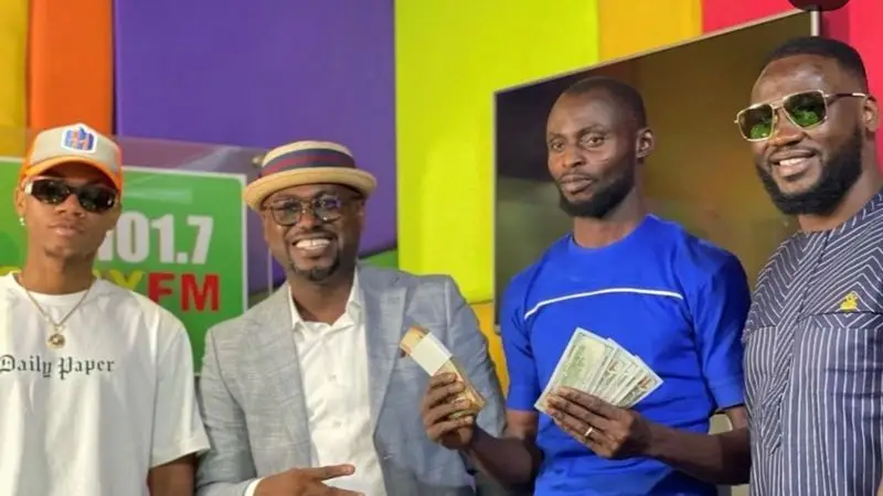 Isaac Kwesi Ackon has been thanked for his kindness.