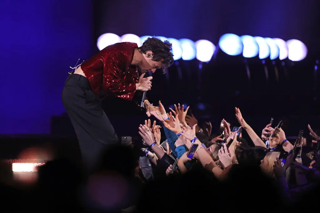 The singer last performed at the Brit Awards in 2023 (David M. Benett/Getty Images)